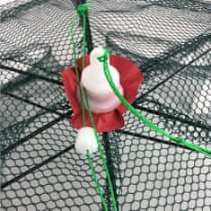 Netscroll Egy esernyő alakú horgászháló halakhoz és rákokhoz, NetFish