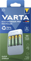 Eco Charger Pro Recycled elemtöltő 4 AA 2100 mAh Recycled elemmel (57683101121)