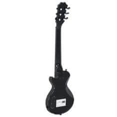 Greatstore fekete elektromos gitár gyerekeknek puhatokkal 3/4 30"