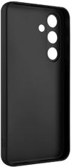 FIXED Story gumírozott hátlapi védőtok Samsung Galaxy S24 számára, fekete FIXST-1256-BK