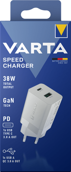 Varta Speed Charger 38 W Box gyors töltő (57955101111)