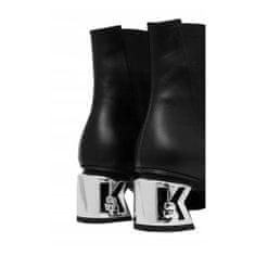 Karl Lagerfeld Bokacsizma fekete 37 EU K-blok Ankle