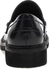 Guess Női bőr mokaszin cipő FLPSHALEA14-BLACK (Méret 37)