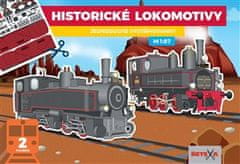 Történelmi mozdonyok - Egyszerű kivágható oldalak
