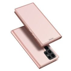 Dux Ducis Skin Pro könyv tok Samsung Galaxy S24 Ultra, rózsaszín