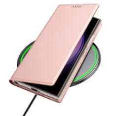 Dux Ducis Skin Pro könyv tok Samsung Galaxy S24 Ultra, rózsaszín