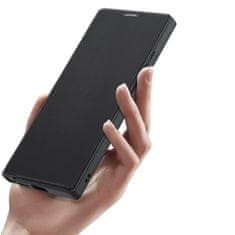 Dux Ducis Skin X könyv tok Samsung Galaxy S24 Ultra, fekete