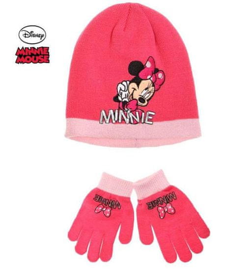 Disney sapka és kesztyű szett Minnie Mouse 52