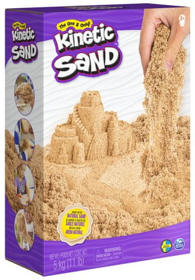Kinetic Sand 5 kg barna folyékony homok