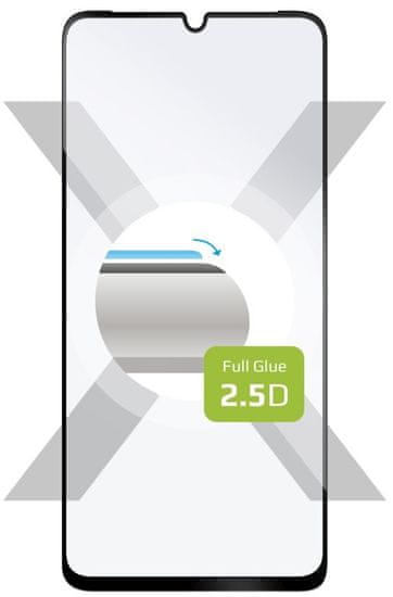 FIXED Edzett védőüveg Samsung Galaxy A15/A15 5G számára, a kijelző teljes felületére ragasztva, fekete FIXGFA-1259-BK