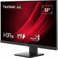 Viewsonic VG3209-4K Monitor 32inch 3840x2160 IPS 60Hz 5ms Fekete