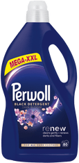 Perwoll Dark Bloom mosógél 80 mosás, 4000 ml