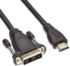 PremiumCord HDMI A - DVI-D M/M kábel 7m