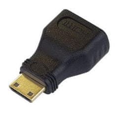 PremiumCord adapter HDMI A típusú csatlakozó - mini HDMI C típusú csatlakozó