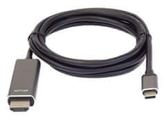 PremiumCord USB3.1 Type-C HDMI kábel 1.8m 4K*2K@60Hz Alumínium
