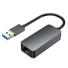 PremiumCord adapter USB3.0 -> LAN RJ45 ETHERNET 2.5G/1000 MBIT Alumínium