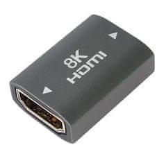 PremiumCord 8K adapter csatlakozó HDMI A - HDMI A, női/női, fém