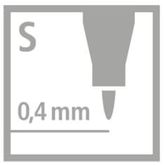 Stabilo OH Pen 841 tartós filctoll - kék, 0,4 mm