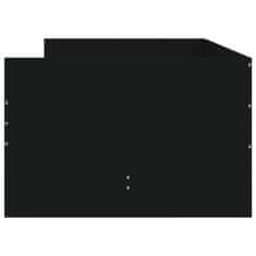 Greatstore fekete ágykeret fiókokkal 90x190 cm