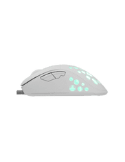 White Shark  AZRAEL-W, GM-5013W gamer egér,6D, fehér, 7200 dpi, RGB