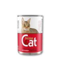 Gallus Golden Cat konzerv macskáknak Marha 415g
