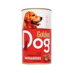 Golden Dog konzerv kutyáknak Marha 415g