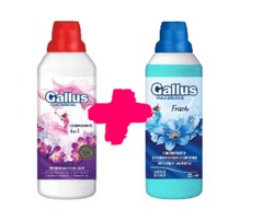 Gallus Mosógél 4 az 1-ben 1L Color + Professional öblítő Frisch 1l 40 mosás