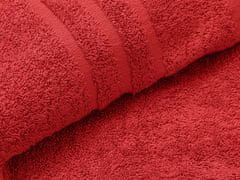 Elerheto otthon Comfort piros fürdőlepedő