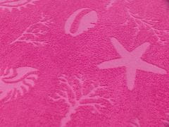 Elerheto otthon TENGER rózsaszín strandtörölköző