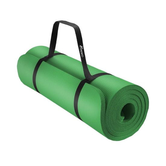 Tresko jóga gyakorlószőnyeg 190x100x1,5cm Zöld