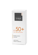Ziaja Tonizáló krém normál bőrre SPF 50+ természetes árnyalat (Tinted Cream) 50 ml