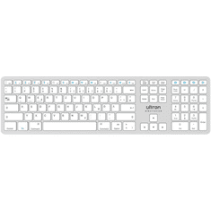 Ultron Tastatur UMK-1 BT, silber wireless ALU (305371)