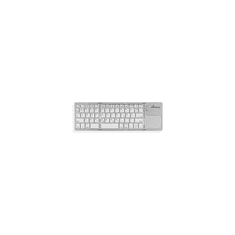 MediaRange Tastatur Wireless 63 Ta. faltbar Toch. DE silber (MROS133)