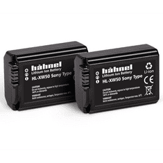 HÄHNEL HL-XW50 Twin Pack akkumulátor szett (Sony NP-FW50, 1000mAh) (1000 160.4) (1000 160.4)