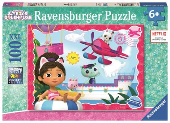 Ravensburger Gabi babaháza XXL puzzle, 100 darab