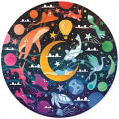 Ravensburger Kerek kirakós Kör színek: Álmok, 500 darab