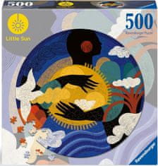 Ravensburger Kerek puzzle Little Sun: Feel, 500 darab