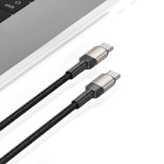 Tech-protect Ultraboost Evo kábel USB-C / USB-C PD 100W 5A 1m, titanium