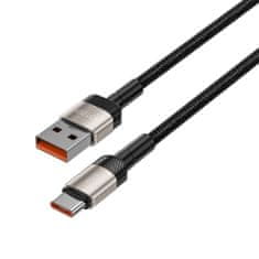 Tech-protect Ultraboost Evo kábel USB / USB-C 100W 5A 2m, titanium