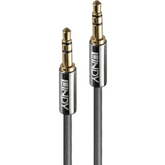 Lindy 35320 audio kábel 0,5 M 3.5mm Antracit (35320)