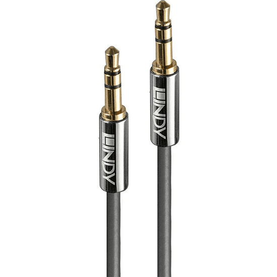 Lindy 35322 audio kábel 2 M 3.5mm Antracit (35322)