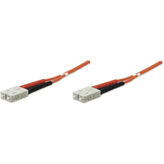 Intellinet Intellinet 1.0m SC M/M száloptikás kábel 1 M OM2 Narancssárga