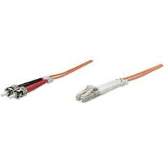 Intellinet 5m LC/ST száloptikás kábel OM1 Narancssárga (471336)