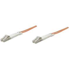 Intellinet 3.0m LC M/M száloptikás kábel 3 M OM1 Narancssárga (471220)