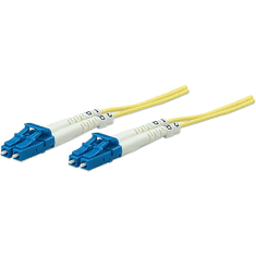 Intellinet 471893 száloptikás kábel 3 M LC OS2 Sárga (471893)
