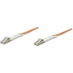 Intellinet 1.0m LC M/M száloptikás kábel 1 M OM1 Narancssárga (471206)