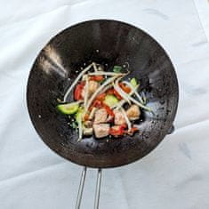 Kela Mini wok Joy acél fekete 15,0cm 18,0cm 0,35 KL-10059