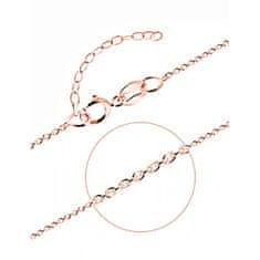 Cutie Jewellery Finom rózsaszín arany lánc Anker Z0014 (Hossz 40 cm)