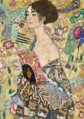 Ravensburger Puzzle Gustav Klimt: Hölgy legyezővel, 1000 darab