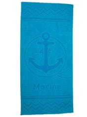 Elerheto otthon Marine kék strandtörölköző